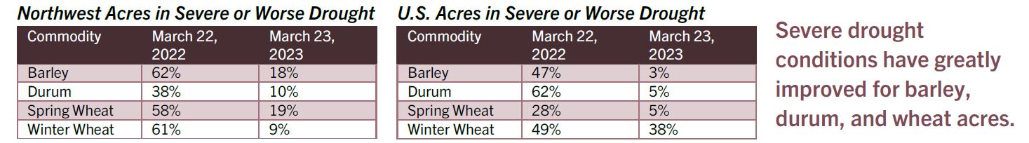 Small Grains Drought Report