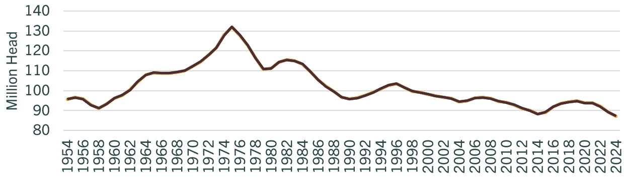 Jan. 1 U.S. cattle inventory 