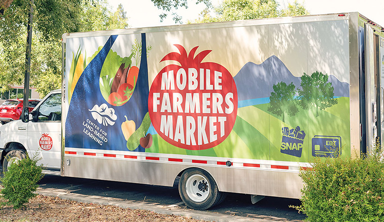 Mobile Farmers Market truck